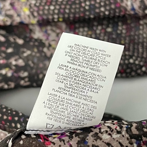 Cabi Paris Semi Sheer Blouse Sz L Black Style 3249 Artsy Button Up Feminine EUC - Picture 9 of 14